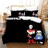 3d Print Game Undertale Frisk Sans Bedding Set Boys Girls Twin Queen Size Duvet Cover Pillowcase Bed Kids Adult Home Textiles