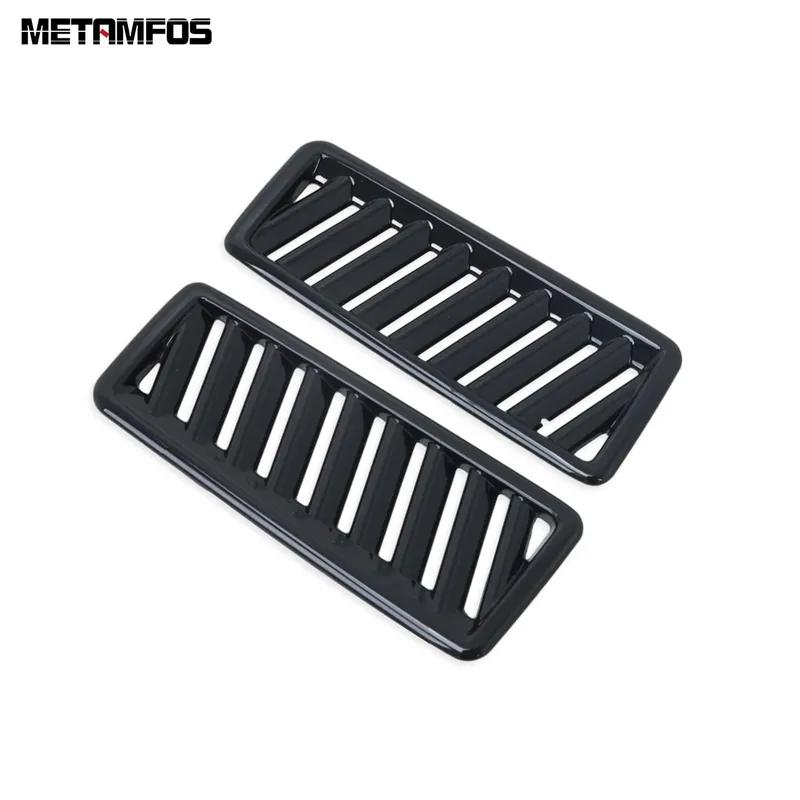 Front Air Condition AC Vent Outlet Cover Trim For Toyota Harrier Venza -2024 2025 Matte Interior Accessories Car Styling