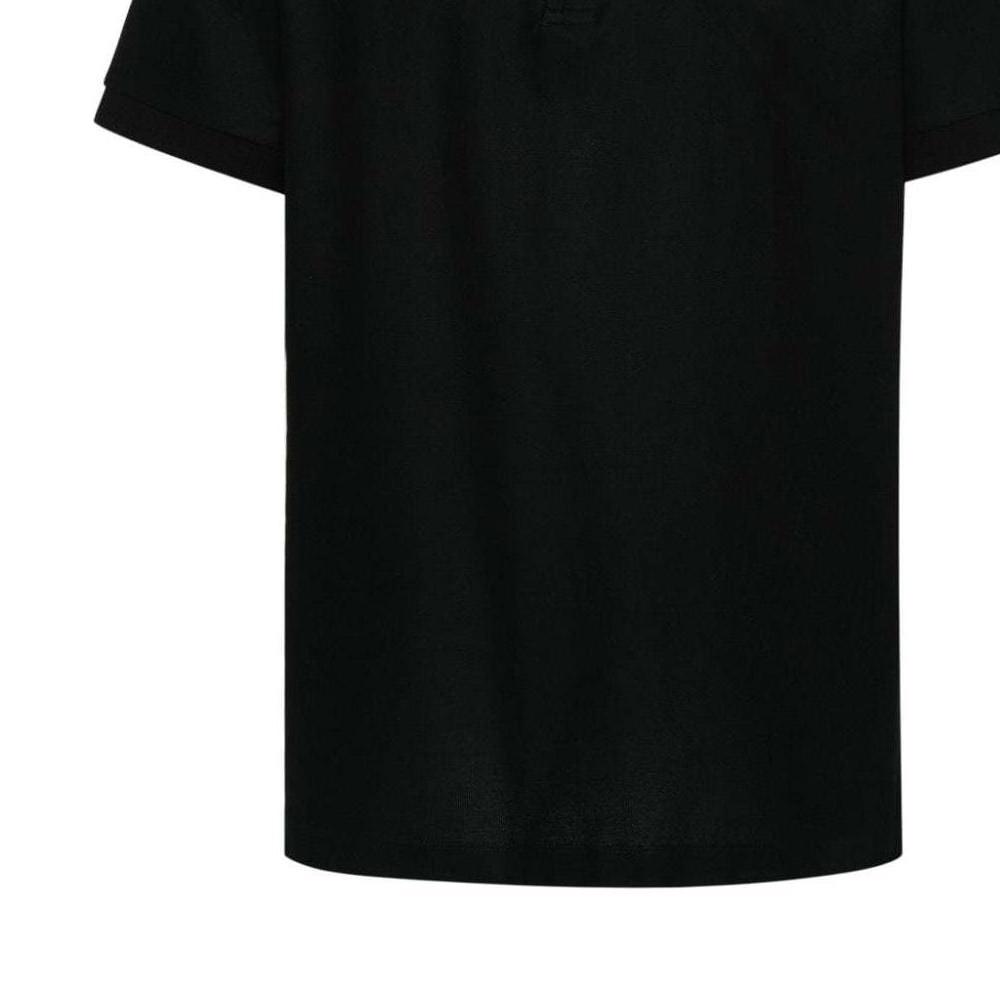 Burberry Polo de algodón con franja de icono 80840171
