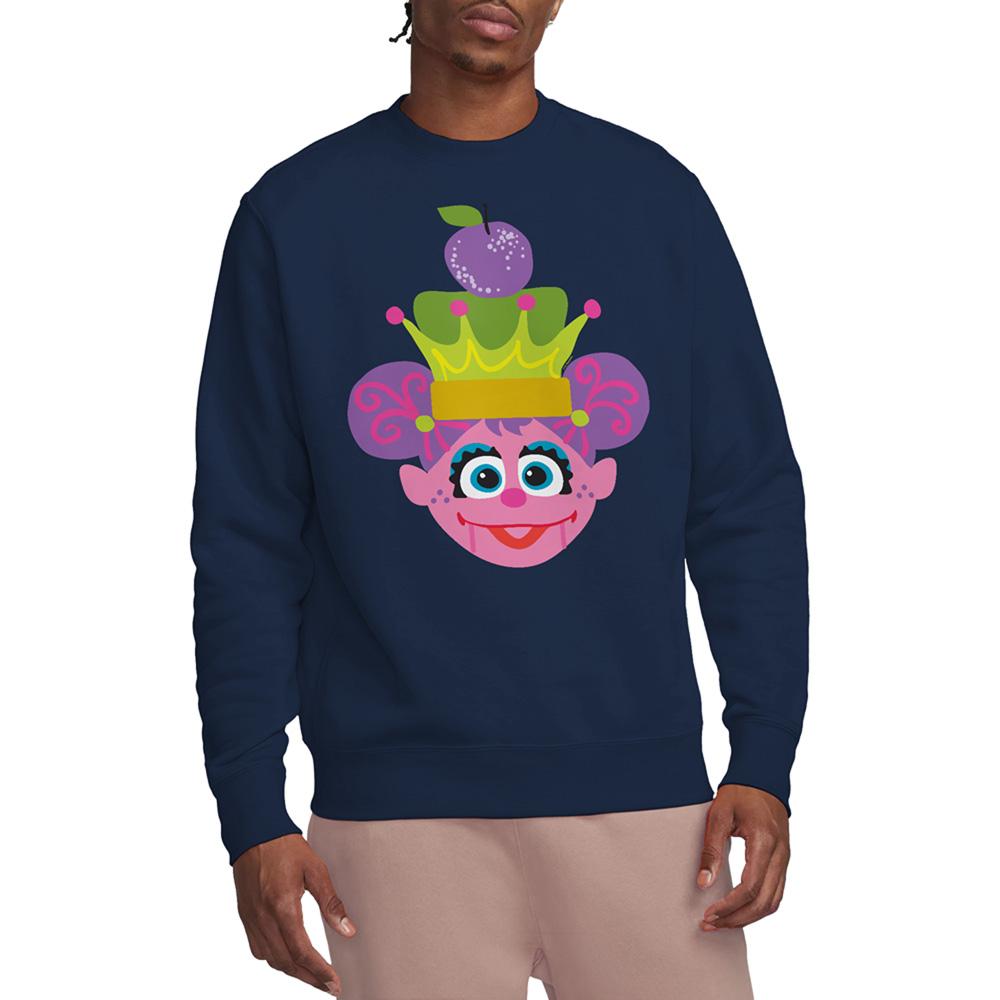 Sesame Street Unisex Adult Abby Cadabby Nutcracker Christmas Sweatshirt