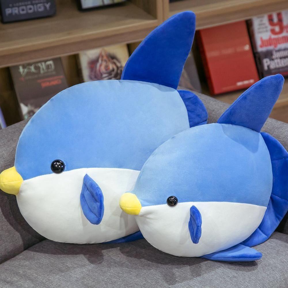 Room Decor Sofa Decor Animal Fish Pillow Sunfish Mola Doll Sunfish Plush Toys Anime Stuffed Toy