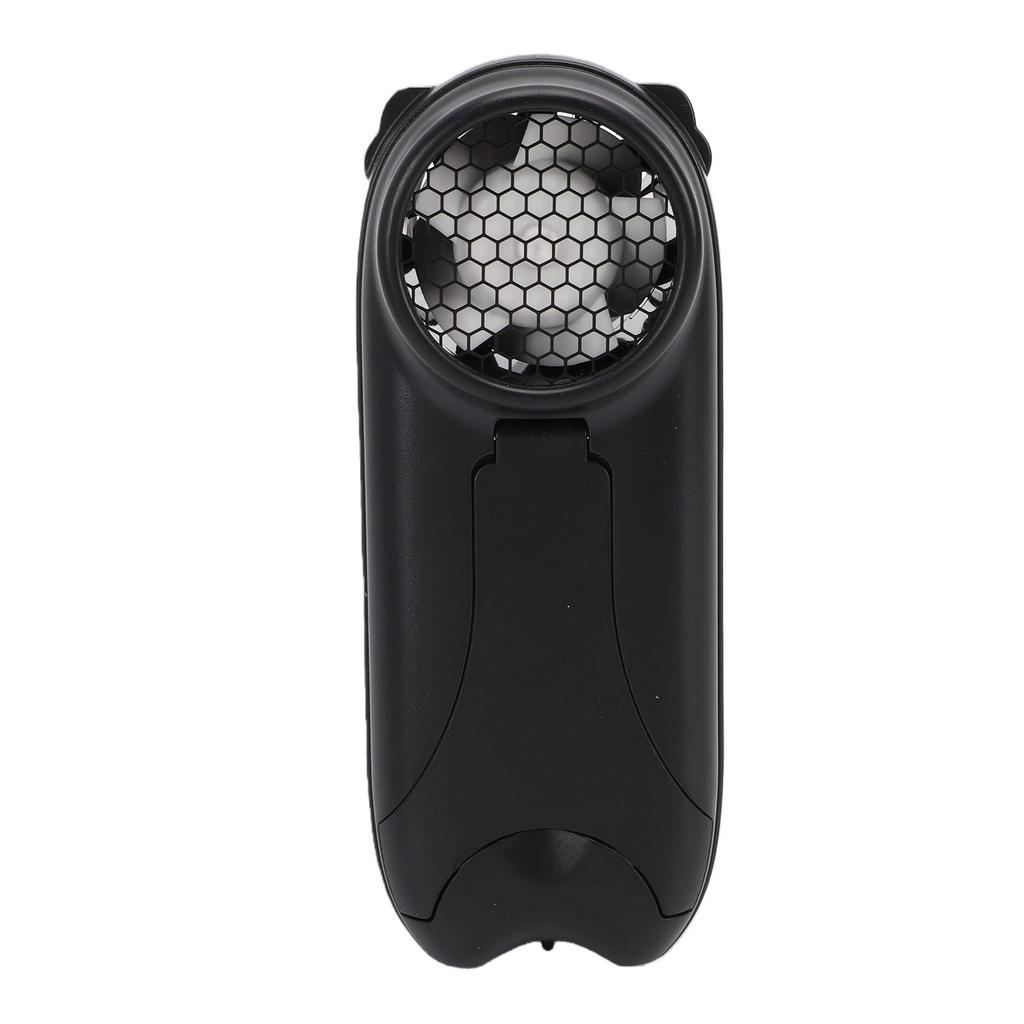 Portable Handheld Turbo Fan Battery Operated Personal Desk Cooling Fan with Digital Display Lanyard for Outdoor