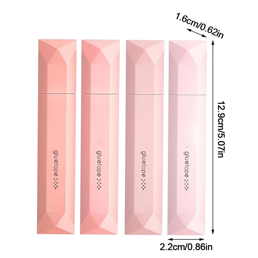 4pcs Even Adhesion Adhesive Dot Dispenser Odorless Glue Tape Roller Crafts