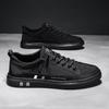 New Breathable Men Shoes Casual solid color lace up shoes Low cut comfortable Sneakers Trendy Male versatile flats Zapatos Homme