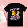 Back To The Future Delorean T-shirts Men Summer Graphic Tees Funny Shirts For Man Tshirts Crew Neck Harajuku Tops