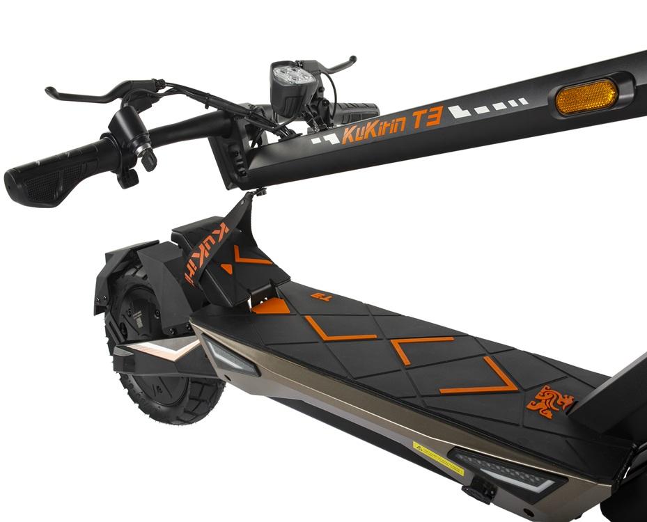KUKIRIN T3 800W Electric Scooter for Adults, 10" Tire Foldable E-Scooter, Up To 58km Range & 45km/h Speed