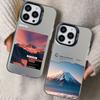 Travel Mountain Beach Proverb Laser Phone Case for Iphone 16 15 14 Pro Max Plus 17 Pro Max 13 12 Mini 11 Pro Max Cover Fundas