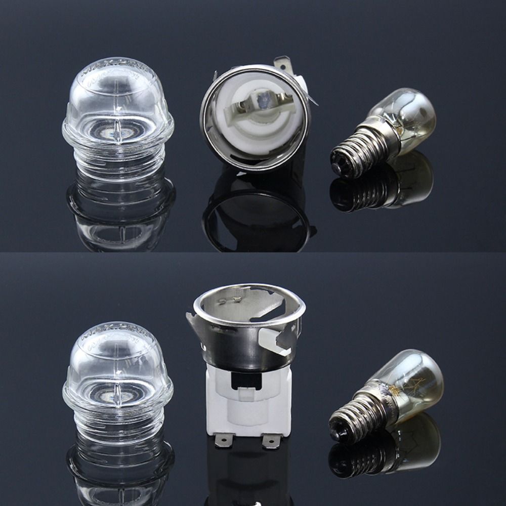 Ceramic Base Oven Lamp Holder 25W Oven Lamp Cap Durable Illumination Lamp Holder  Appliance