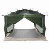 Inner Tent for 7 Persons with Roof Green and Grey 300 x 300 x 250 cm