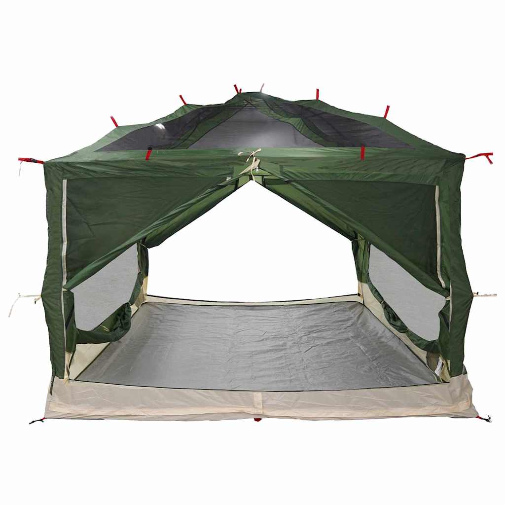 Inner Tent for 7 Persons with Roof Green and Grey 300 x 300 x 250 cm