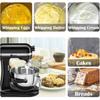 Flex-Edge Paddle Tilt Head Mixer Attachment Flex Edge Beater Stainless Steel Material Suitable for 6QT Stand Mixers