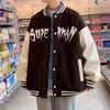 Baseball Jacket Autumn American High Street Ruffian Handsome Teen Men's Loose Casual Jacket Men