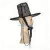 HX6F Traditional Korean Hat for Adult Teens Breathable Fabric Adjustable  Boys Same Styles Hat for Dance Event Dressingup