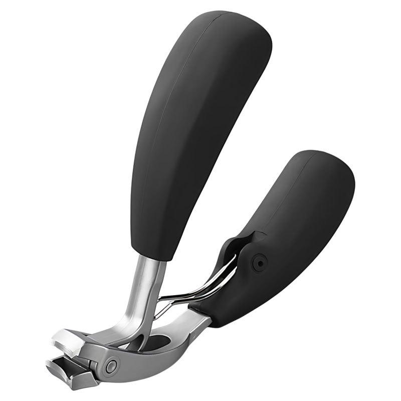 Premium German Large Opening Anti-Splash Nail Clipper for Thick Nails - Flat Edge, High-End Design