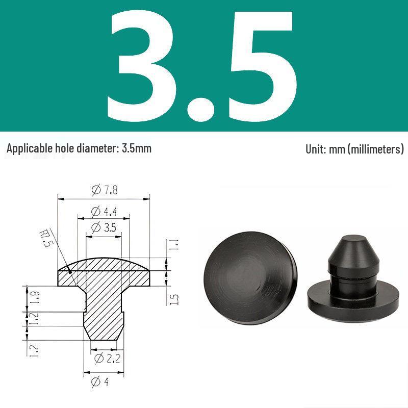 High-Temp Resistant Silicone Rubber Stopper with Card Slot Sealing Cap