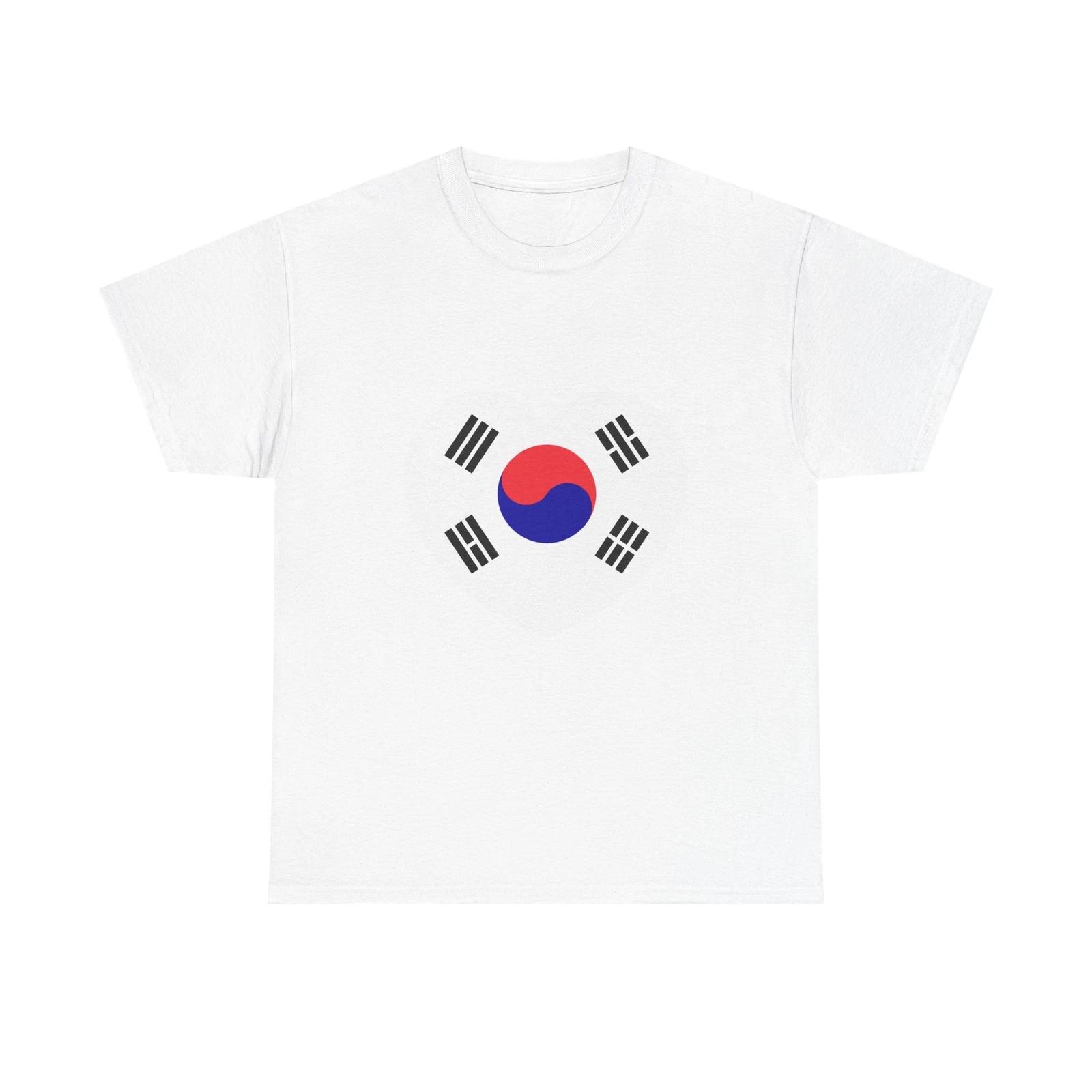 Heart Flag of South Korea 1984-1997 - T shirt L