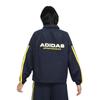 Adidas Tiro Coach Jacket, Women's KKP06, Aurora Ink/Impact Yellow (KB7635), Size M