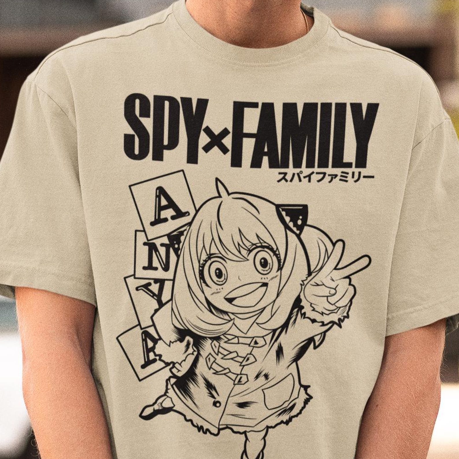 Anya Forger Shirt - Spy X Family Anime T-shirt XL