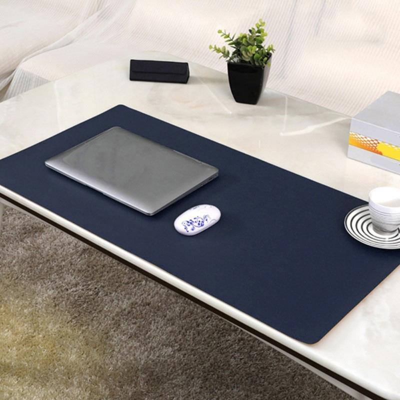 60x40cm Leather Desk Pad Water Resistant Desk Protective Covers Table Mat for Computer Keyboard Laptop Desk Accessories
