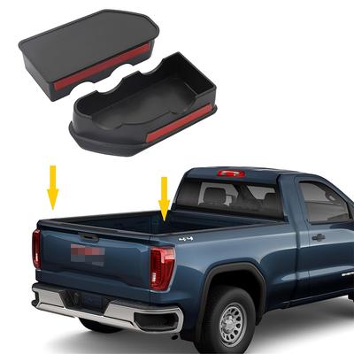 Osłony kieszeni kołków dostosowane do GMC Sierra 1500 Chevrolet Silverado 1500 2019+ Zaślepki otworów w skrzyni ładunkowej Zaślepki kieszeni kołków