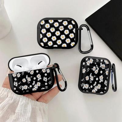 Earphone Cases Cover Case For Airpods 4 Pro2 Pro3 1 2 3 Pro Daisy Flower
