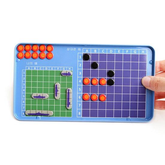 Brainteasers Purple Cow Magnetic Battlefleet Board Game, popular Korean game