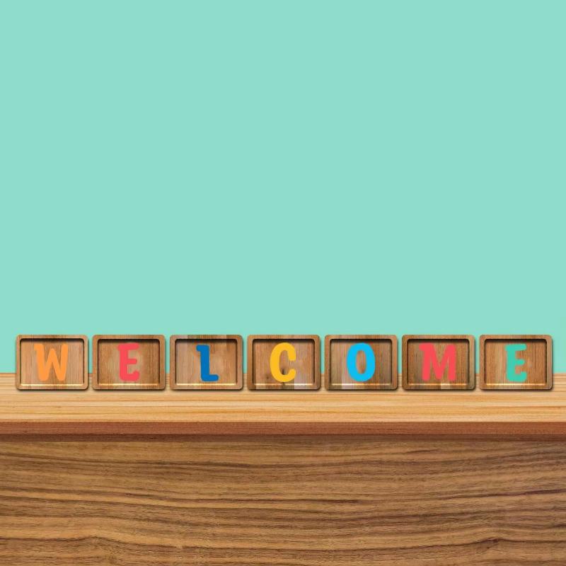 Unfinished Wooden Alphabet Letters and Numbers Focal Small Wood Letters for DIY Painting Arts Kids Spelling Learning