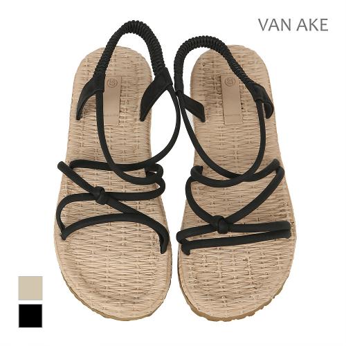 [Banaake] Woven Cross Sandals VB36ASQ312Z [Shipped from Korea] 100% Authentic
