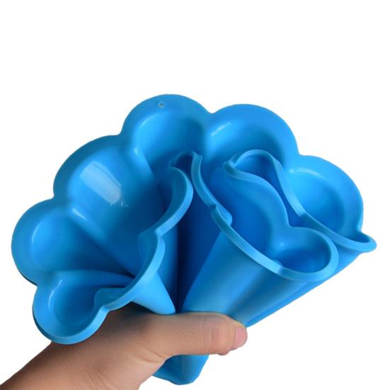 Pastry Cup Heat-resistant Not Easy to Deform Dishwasher Safe Silicone Cake Muffin Liner for Bakery