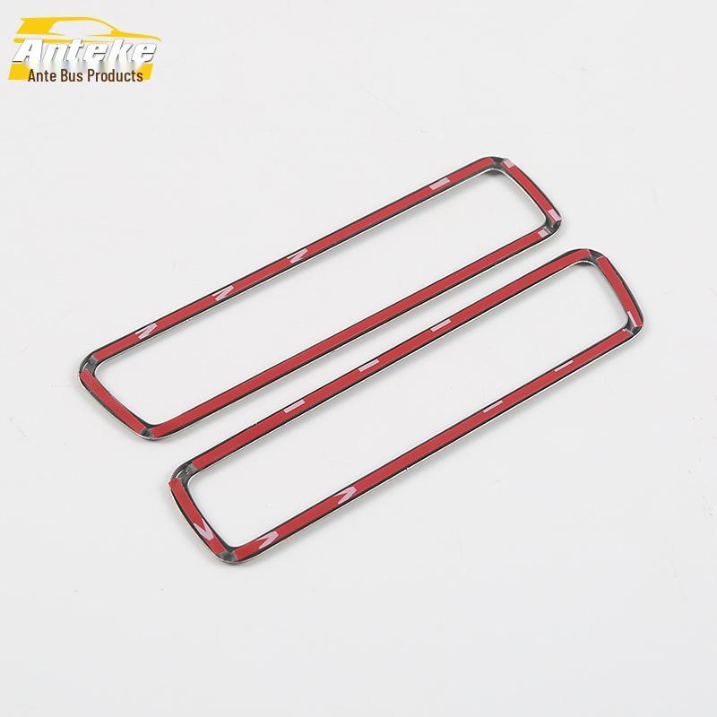 18CC Stainless Steel A-Pillar Air Outlet Decorative Frame