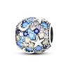 PANPOKI Copper Metal Dreamy Universe Star Authentic Original Pendant Bead Components Bracelet High Quality Fine Jewelry Charm Bead Components High