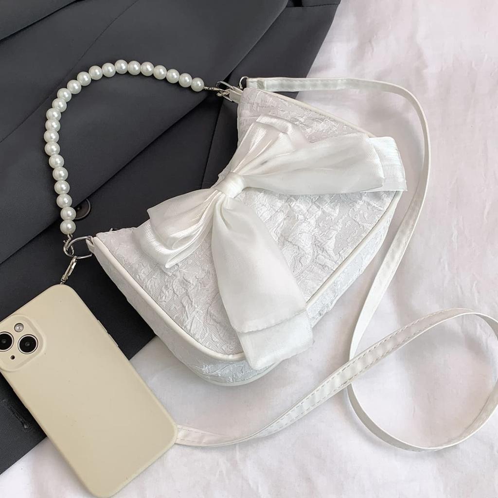 Ladies Elegant Shoulder Bag Bow Tote Bag