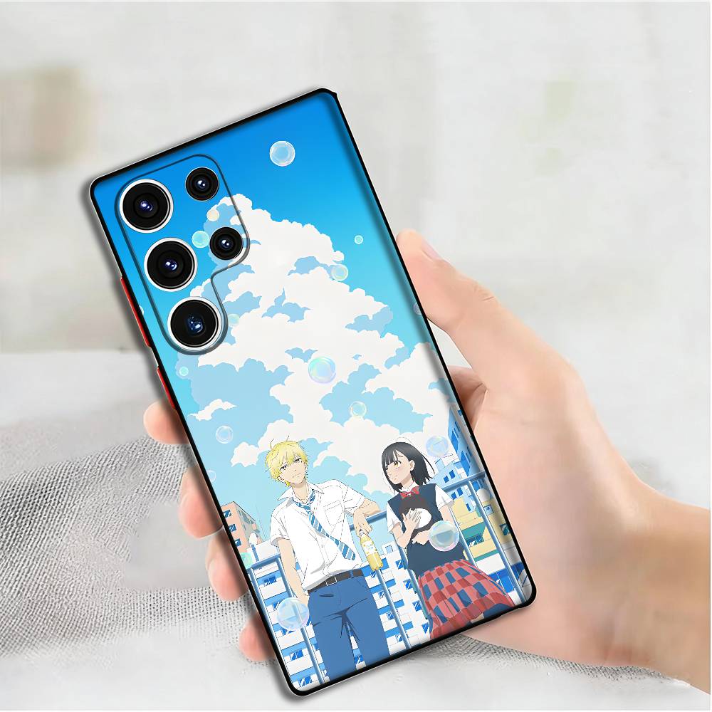 Anime K-Kai U-Uka Handy Silikonhülle für Samsung S24 22 20 23 21 20 Ultra Plus Lite 5G Druckabdeckung