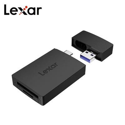 Lexar Dual Slot MicroSD/SD Card Reader Type-A and Type-C,USB 3.2 Gen 1, Up To 255MB/s Read, Compatible with Phone Laptop, Desktop