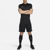 Nike T Shirts Men's Black Crew Neck Moderate Straight Fit DV9751-010