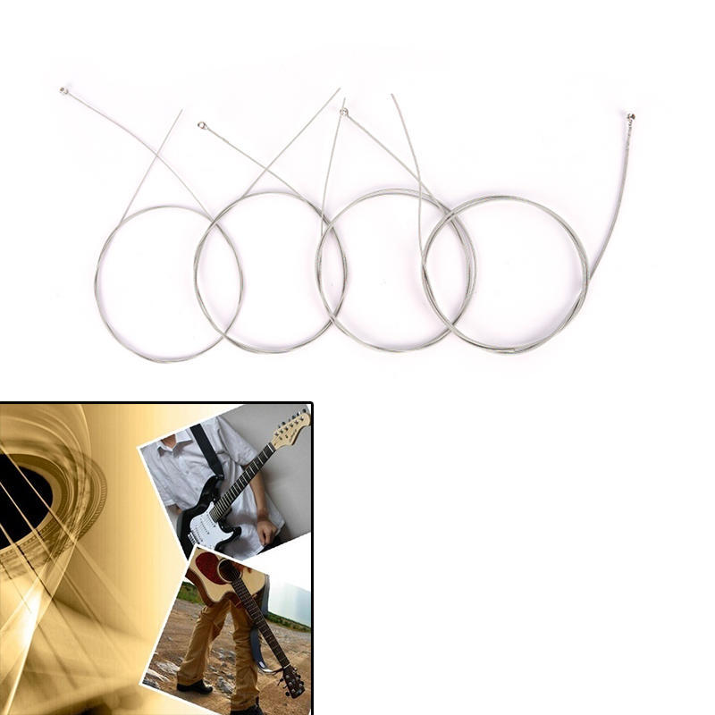 Sada strun pro elektrickou baskytaru, poniklovaná ocel, příslušenství, struna pro 4strunnou kytaru