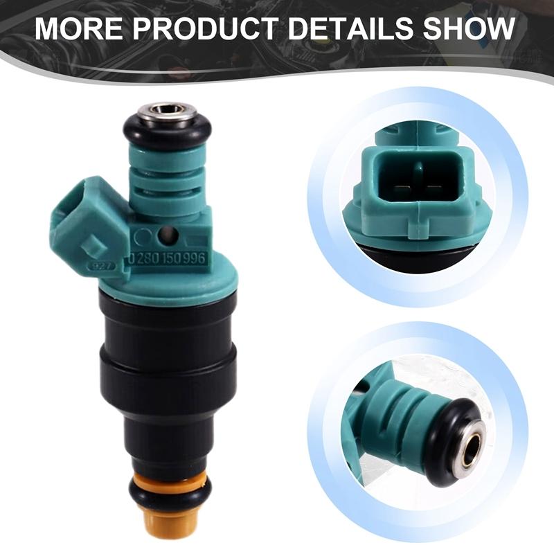 4Pcs 0280150996 Fuel Injector Nozzle For Lada Samara Forma Niva 112 1.5L 1.7L L4 1991-2014 0280158110