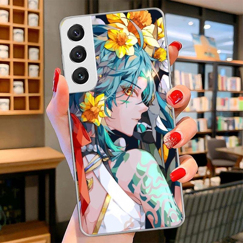 Genshin Impact Raiden Shogun Baal Cover Phone Case For Samsung Galaxy S26 S25 Edge S24 Ultra S23 S22 Plus S21 S20 FE Soft Fundas