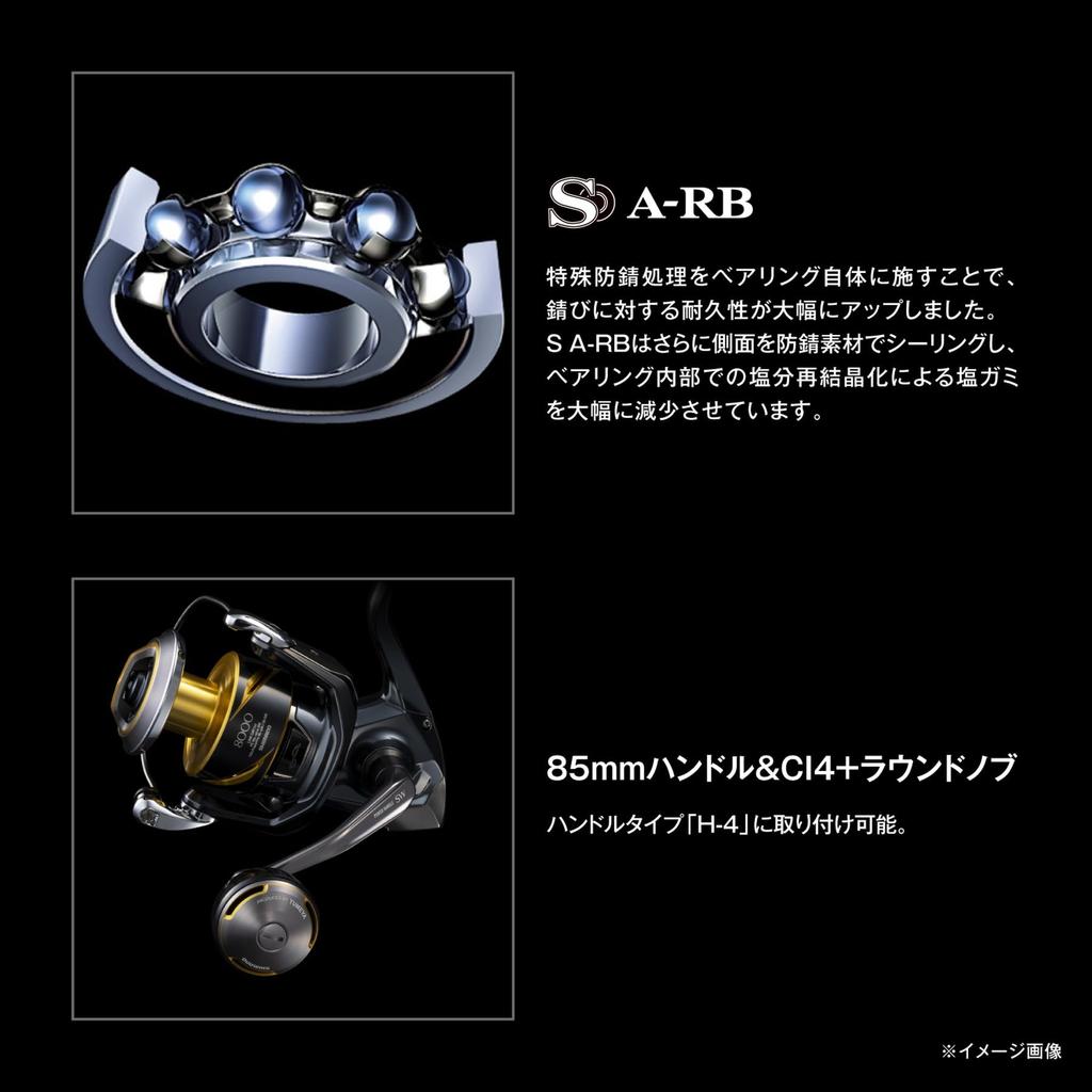 Shimano Yumeya SW Power Handle 85mm Round Reel Parts