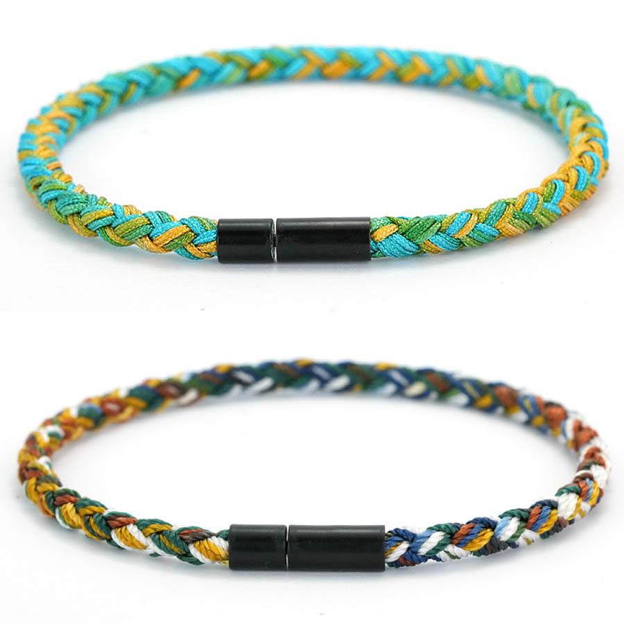 High Quality Ethnic Rope Bracelet Man Women 5 Colors Handmade Weaven Thread Braslet Bangle Pulsera Macrame Friendship Jewelry