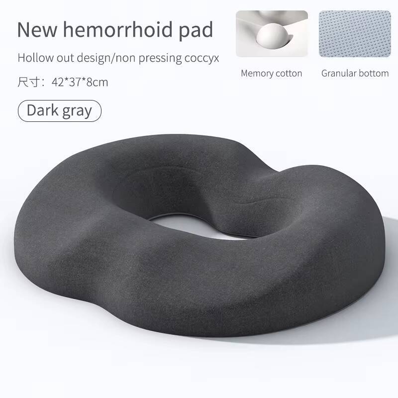 Breathable Comfortable Office Chair Memory Foam Seat Non Slip Orthopedic Prostate Cushion for Tailbone Sciaticaback Pain Relief