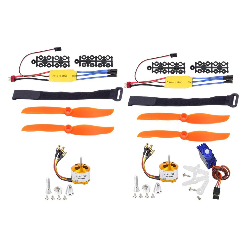 FPV Drone Brushless Motor with 8060 Propeller for RC Fixed Wing Plane DIY Accessory