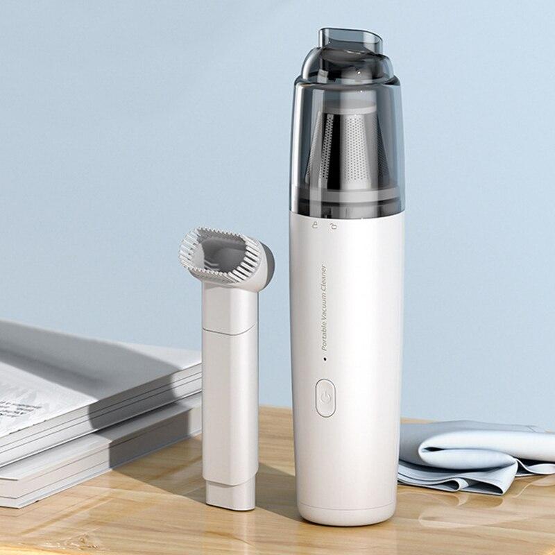 Car Vacuum Cleaner Mini Car Cleaning Powerful Suction Handheld Vacuum Cleaner Rechargeable for Car and Home Auto Vacuum Cleaner