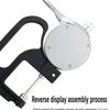 0.01/0.001mm Digital Thickness Tester LCD Screen Display Micrometer Thickness Meter  Thin Metal