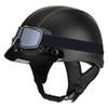 3C Certified Retro Half Helmet Scooter Motorcycle Riders Unisex All Season ABS Safety With Visor Options
