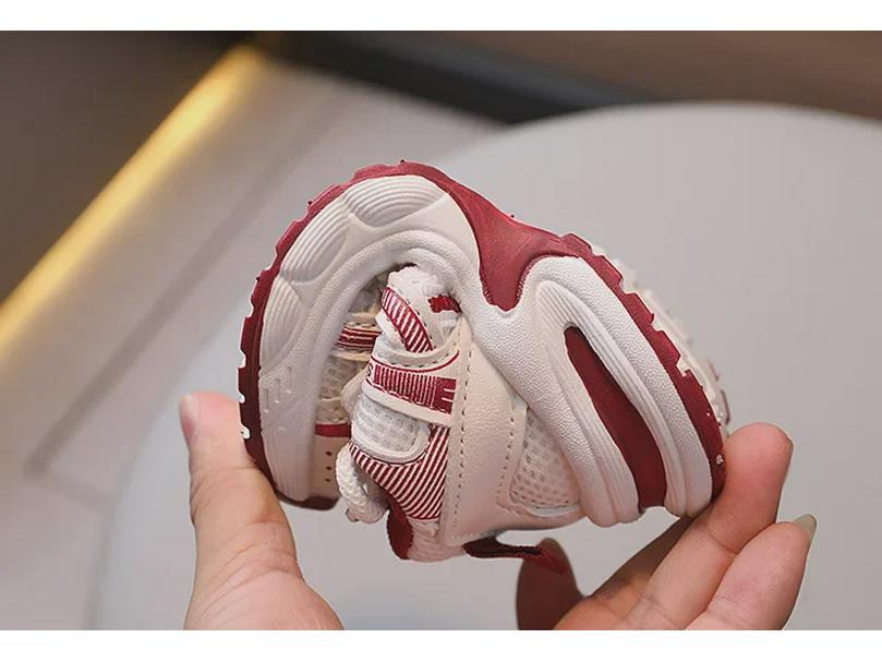 Zapatillas Deportivas de Malla Transpirable para Niños Pequeños: Zapatillas de correr de suela blanda para edades de 1 a 3 años