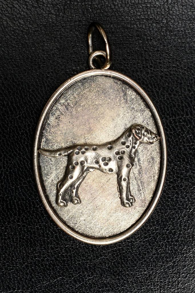 Dalmatian, Carriage Dog, Spotted Coach Dog - Necklace with a Dog, Pendant for a Dog Mom, Unique Jewelry from the Art-Dog Brand