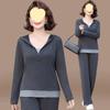 2025 Spring/Autumn Casual Plus-Size Two-Piece Sportswear for Middle-Aged and Elderly Women