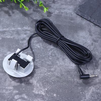 Interfaz de Micrófono Externo de 3.5 mm Micrófono Micrófono Estéreo con Cable para Audio de Coche para Radio Android Accesorios Electrónicos para Coche