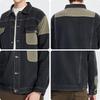 Mark Fairwhale Men's Color Block Casual Jacket
